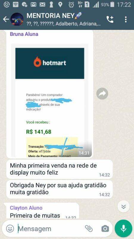 Curso Display 10k depoimento e resultados prints de alunos