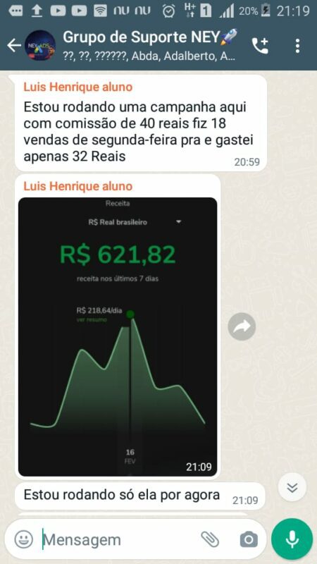 Curso Display 10k depoimento e resultados prints de alunos