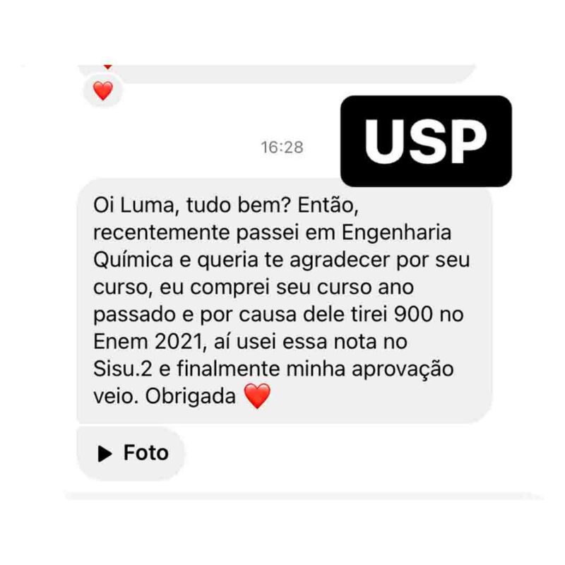 Método da Luma e Ponto depoimento e resultados prints de alunos