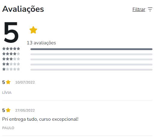 Método Técnica de Olhos depoimento e resultados prints de alunos