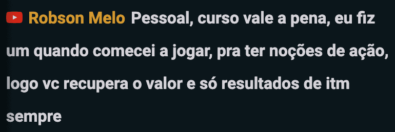 Curso de Poker do Felipe Carmanhani depoimento e resultados prints de alunos