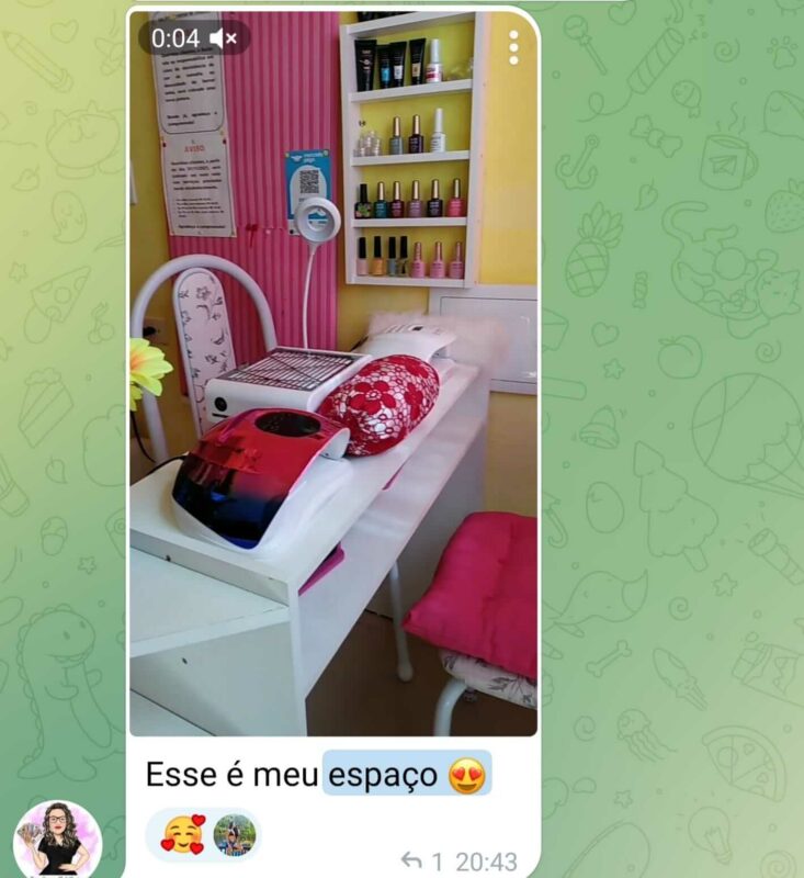 Curso Nail Academy  depoimento e resultados prints de alunos