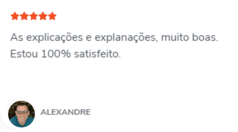 Formação Pacote Office depoimento e resultados prints de alunos