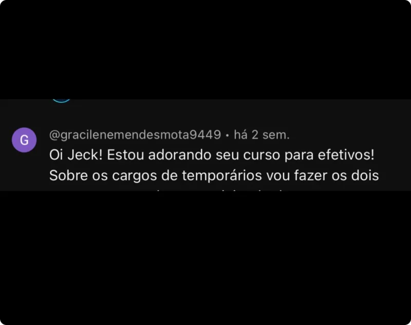 Projeto IBGE Efetivo Nível Médio e Superior depoimento e resultados prints de alunos