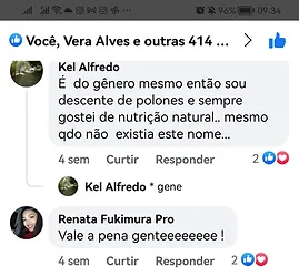 Protocolo de Desparasitação Natural depoimento e resultados prints de alunos