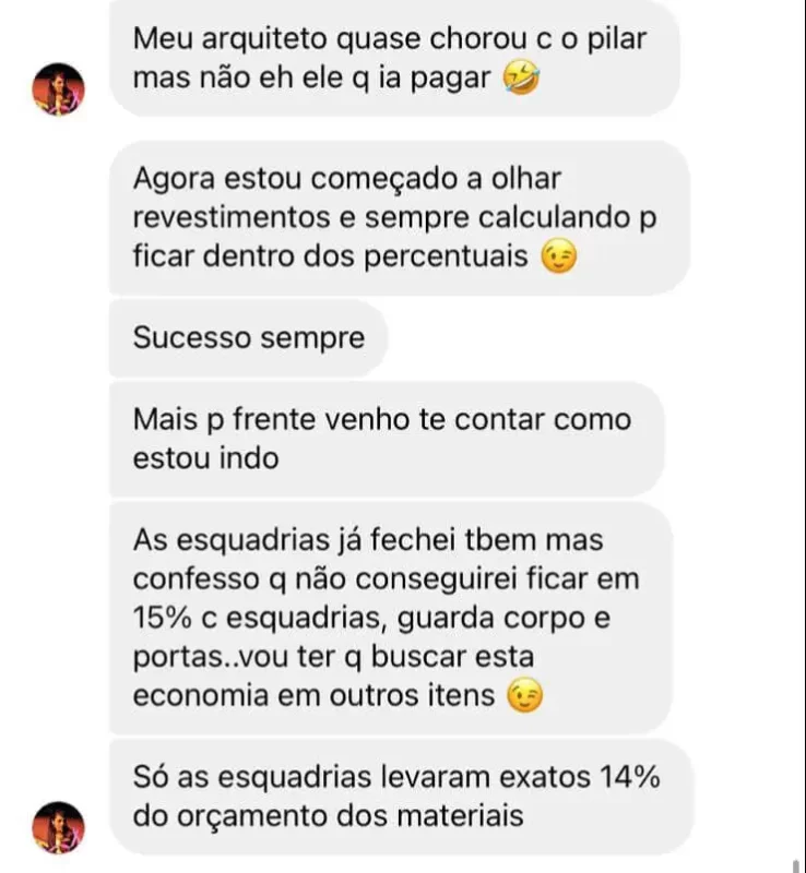 Projeto Eu Construtor depoimento e resultados prints de alunos