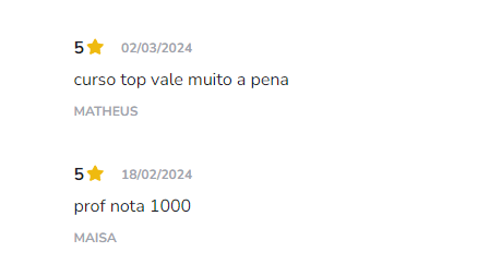 Academia de Português depoimento e resultados prints de alunos