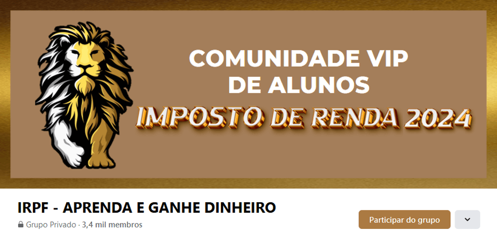 Curso IRPF 2024 - Aprenda e Ganhe Dinheiro funciona mesmo