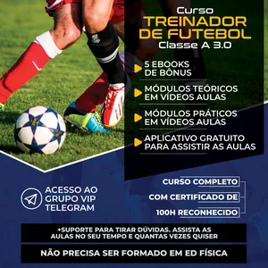Curso Treinador de Futebol Classe A 3.0 é Bom e Vale a Pena? Veja Reclamações