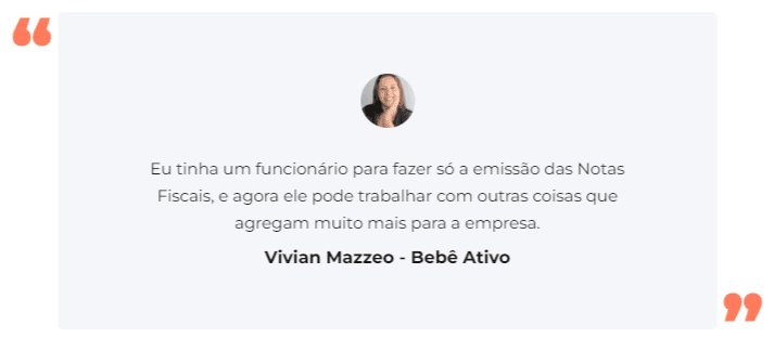 eNotas depoimento e resultados prints de alunos