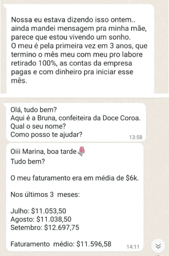 Programa Multiplique seus Lucros 3.0 depoimento e resultados prints de alunos