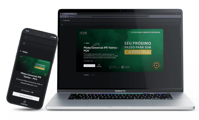 Curso Piloto Comercial IFR Teórico - PCA é bom vale a pena