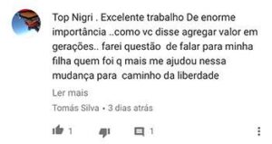 Estratégia Xeque-Mate depoimento e resultados prints de alunos