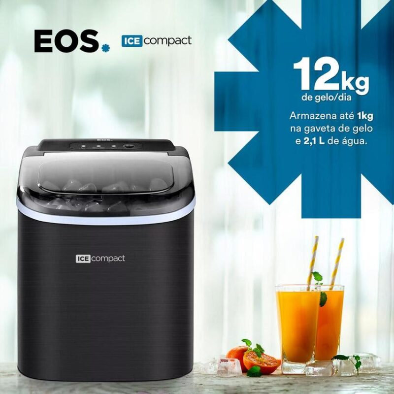 Máquina de Gelo Eos 12kg Compact Emg06p é boa e vale a pena no reclame aqui