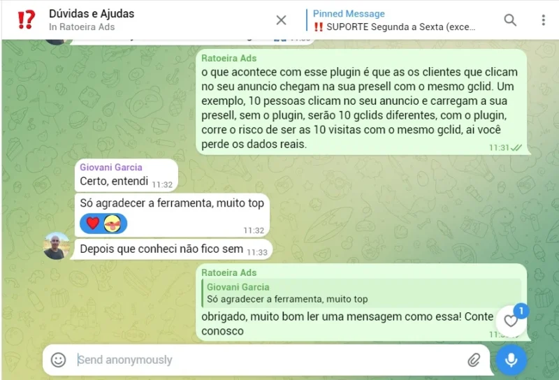 Ratoeira Ads depoimento e resultados prints de alunos