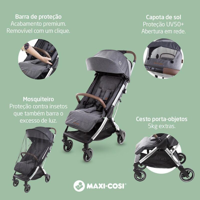 Carrinho Maxi-Cosi Eva 3 Comprar e Confiar na Amazon