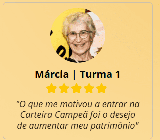 Carteira Campeã Me Poupe! depoimento e resultados prints de alunos
