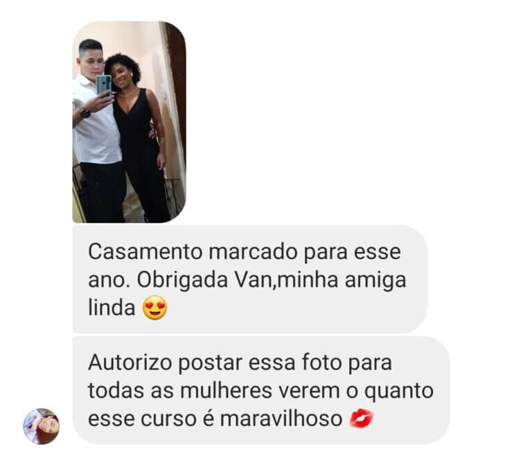 Escola Mulher Magnética depoimento e resultados prints de alunos
