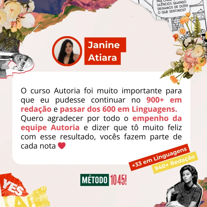 Método 1045 - Enem Premium depoimento e resultados prints de alunos