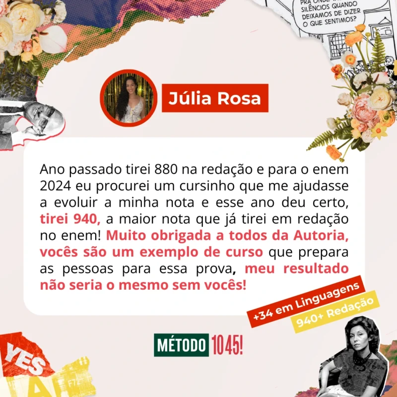 Método 1045 - Enem Premium depoimento e resultados prints de alunos