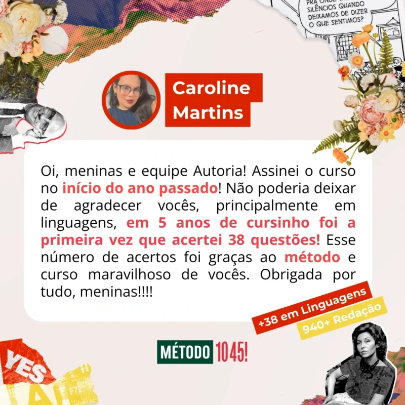 Método 1045 - Enem Premium depoimento e resultados prints de alunos
