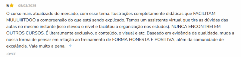 Curso Como Treinar Para Hipertrofia depoimento e resultados prints de alunos