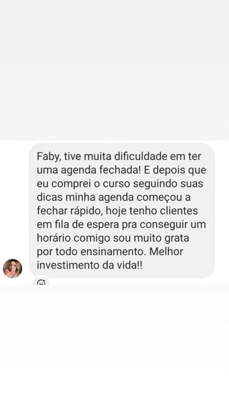 Curso Pedicure Sem Segredos depoimento e resultados prints de alunos