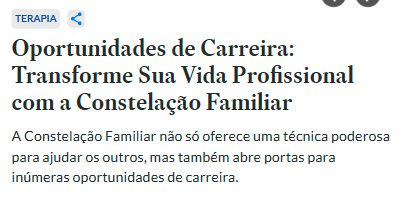 Curso de Constelação Familiar reclame aqui é confiável