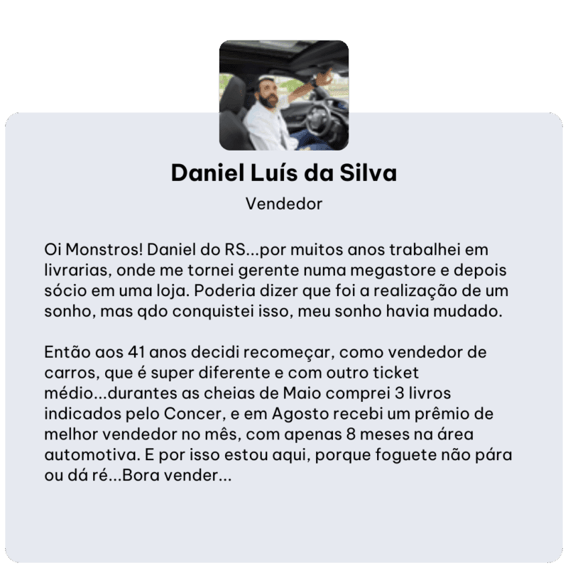 Curso ANEV A Nova Escola de Vendas depoimento e resultados prints de alunos