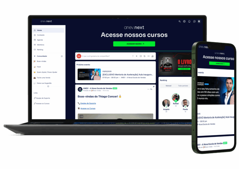 Curso ANEV A Nova Escola de Vendas é bom vale a pena