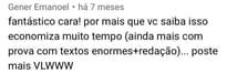 Desafio 40 Dias para ser Aprovado no CMBERJ depoimento e resultados prints de alunos