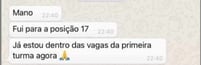 Desafio 40 Dias para ser Aprovado no CMBERJ depoimento e resultados prints de alunos
