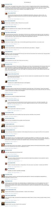 Curso Casamento Sem Crise depoimento e resultados prints de alunos