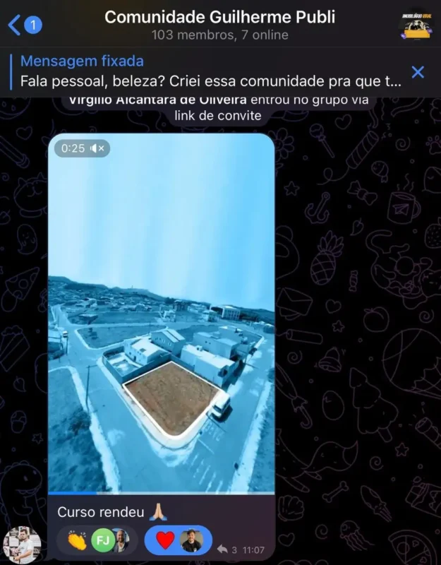 Curso Imobiliário Viral depoimento e resultados prints de alunos