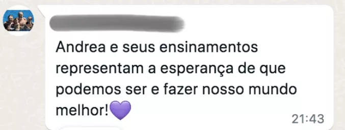 Curso O Maravilhoso Mundo dos Jardins Agroecológicos depoimento e resultados prints de alunos
