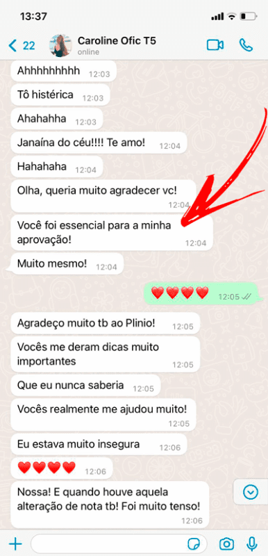 Curso Seja Mestre depoimento e resultados prints de alunos