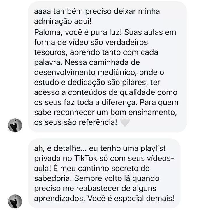 Livro Uma Macumbeira em Construção depoimento e resultados prints de alunos