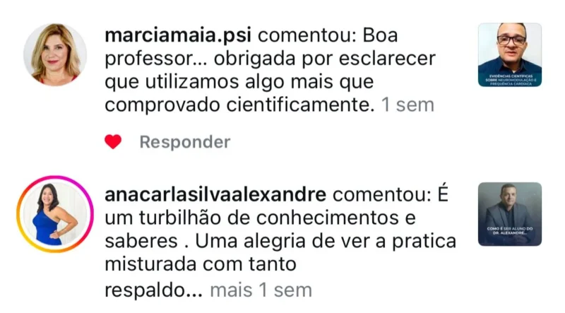 BrainPro Black depoimento e resultados prints de alunos