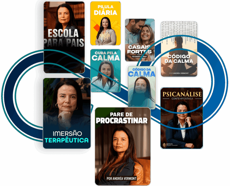 Curso de Psicanálise da Andréa Vermont é Bom