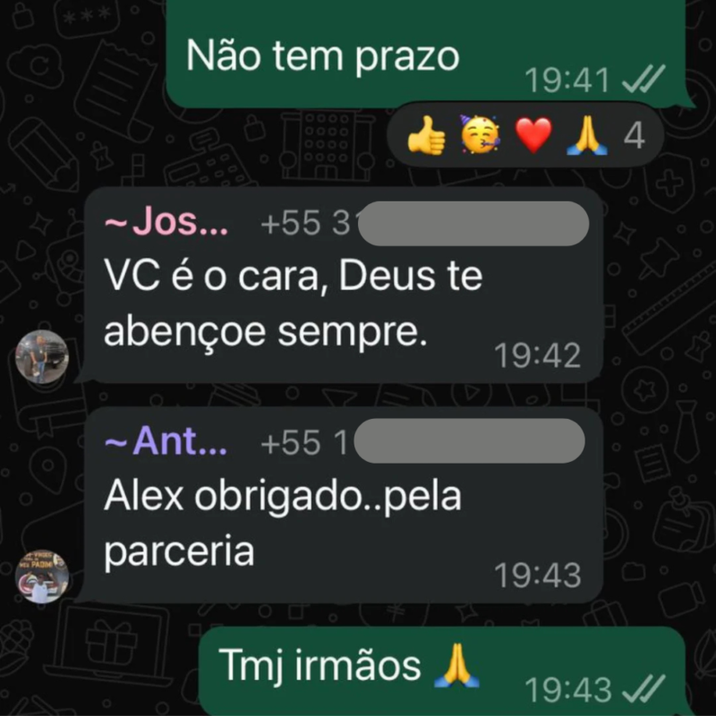 Formação Diagnóstico de Elite depoimento e resultados prints de alunos