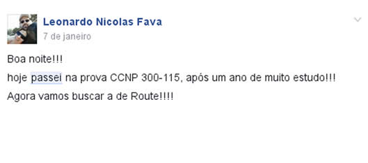 Portal DLTEC depoimento e resultados prints de alunos