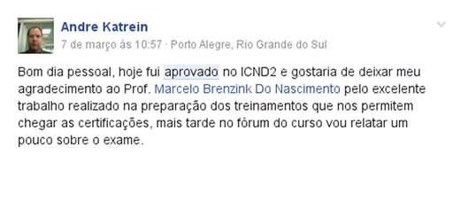 Portal DLTEC depoimento e resultados prints de alunos