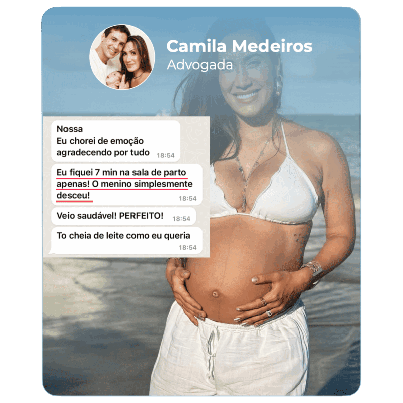 Treina Mamãe da Vanessa Lessa depoimento e resultados prints de alunos