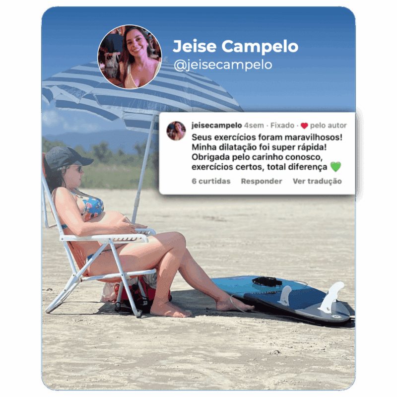 Treina Mamãe da Vanessa Lessa depoimento e resultados prints de alunos