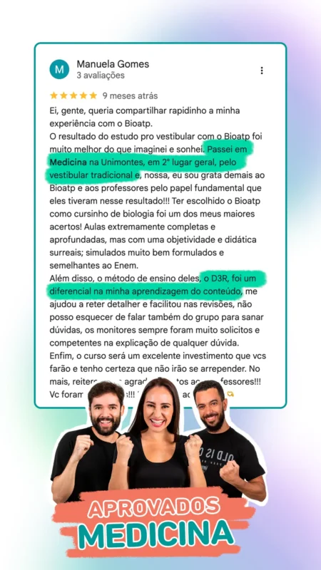 BioPass (BioATP) depoimento e resultados prints de alunos