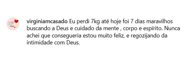 Power Jejum da Isa Latuf depoimento e resultados prints de alunos