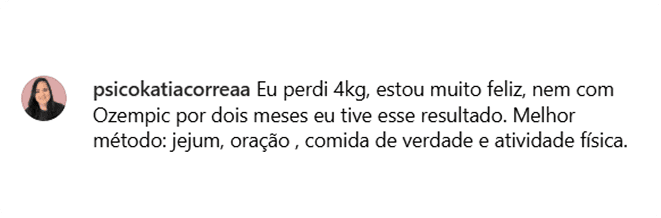Power Jejum da Isa Latuf depoimento e resultados prints de alunos